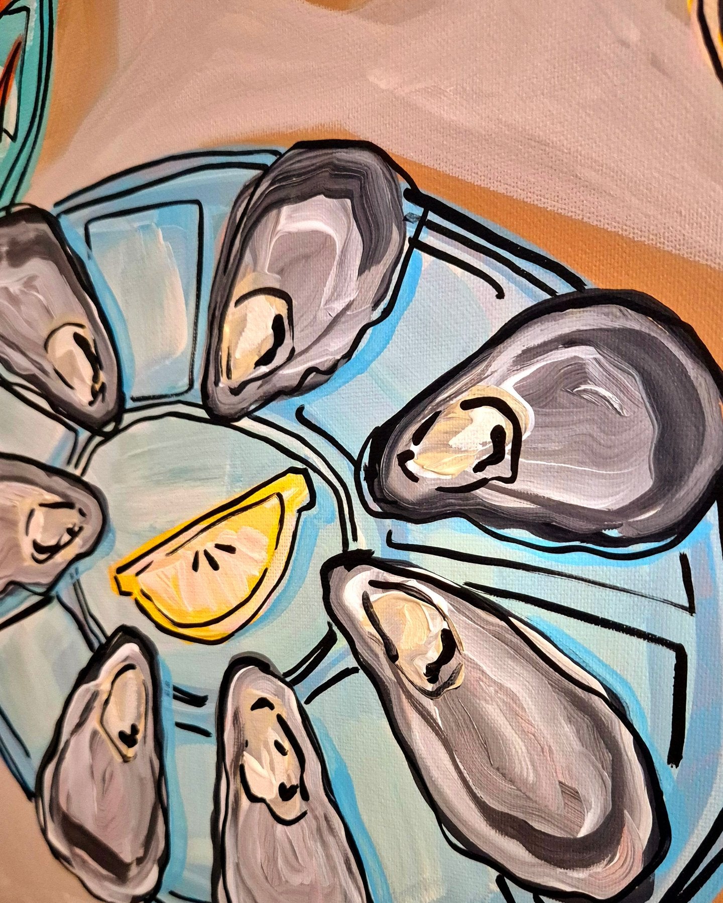 Seafood For Dinner | Original Artwork
