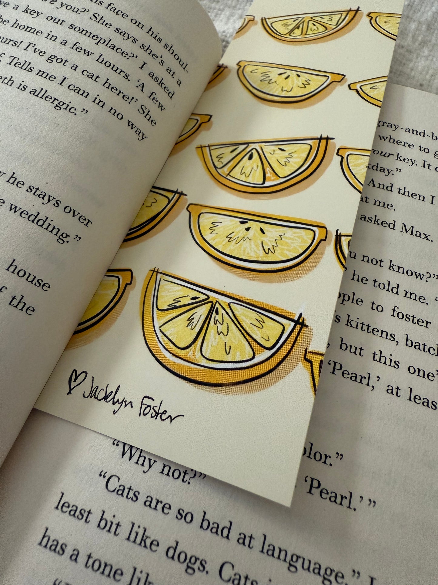 Bookmarks (Lemons & Oranges)
