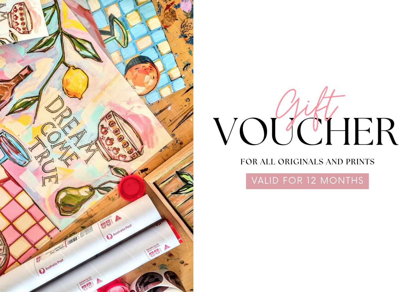 Jacklyn Foster Art Gift Voucher