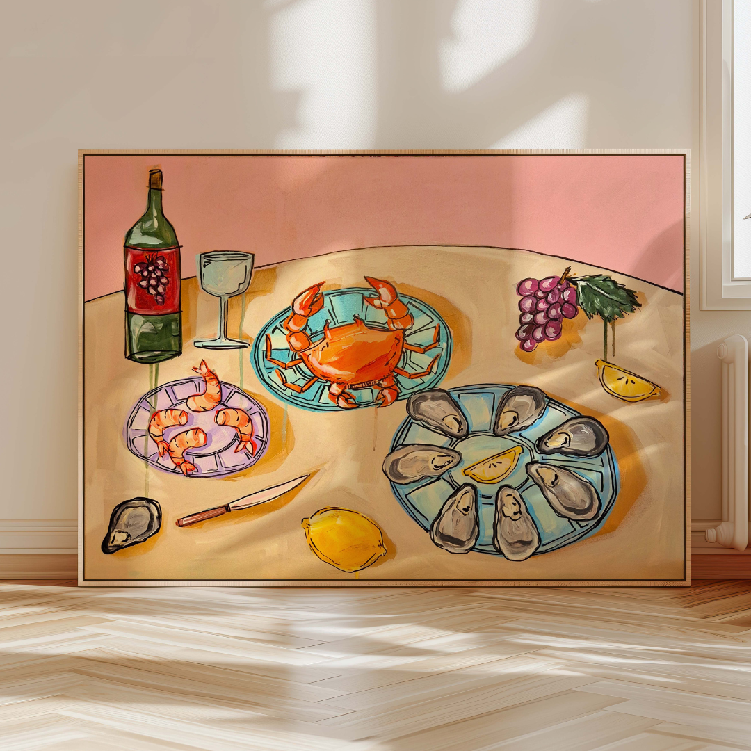 Seafood For Dinner | Original Artwork