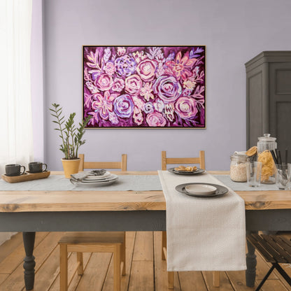 Purple Botanical Bloom