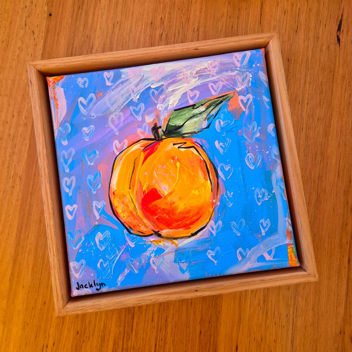 Peachy Dreams | Mini Original Artwork