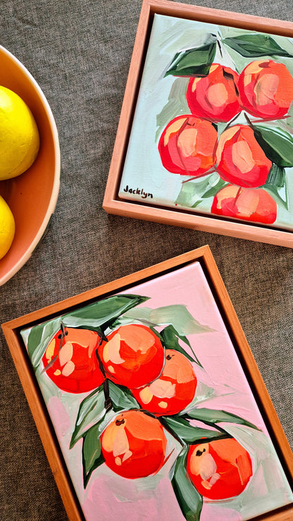 Orange Branch | Mini Original Artwork