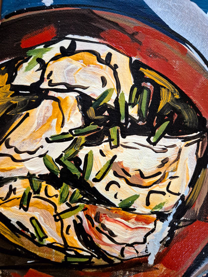 Soup Dumplings | Mini Original Artwork