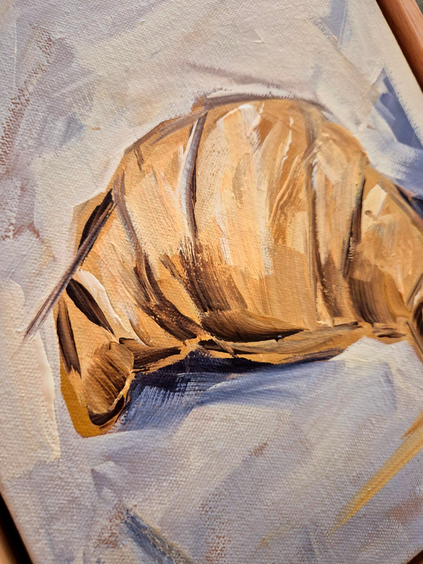 Croissant | Mini Original Artwork