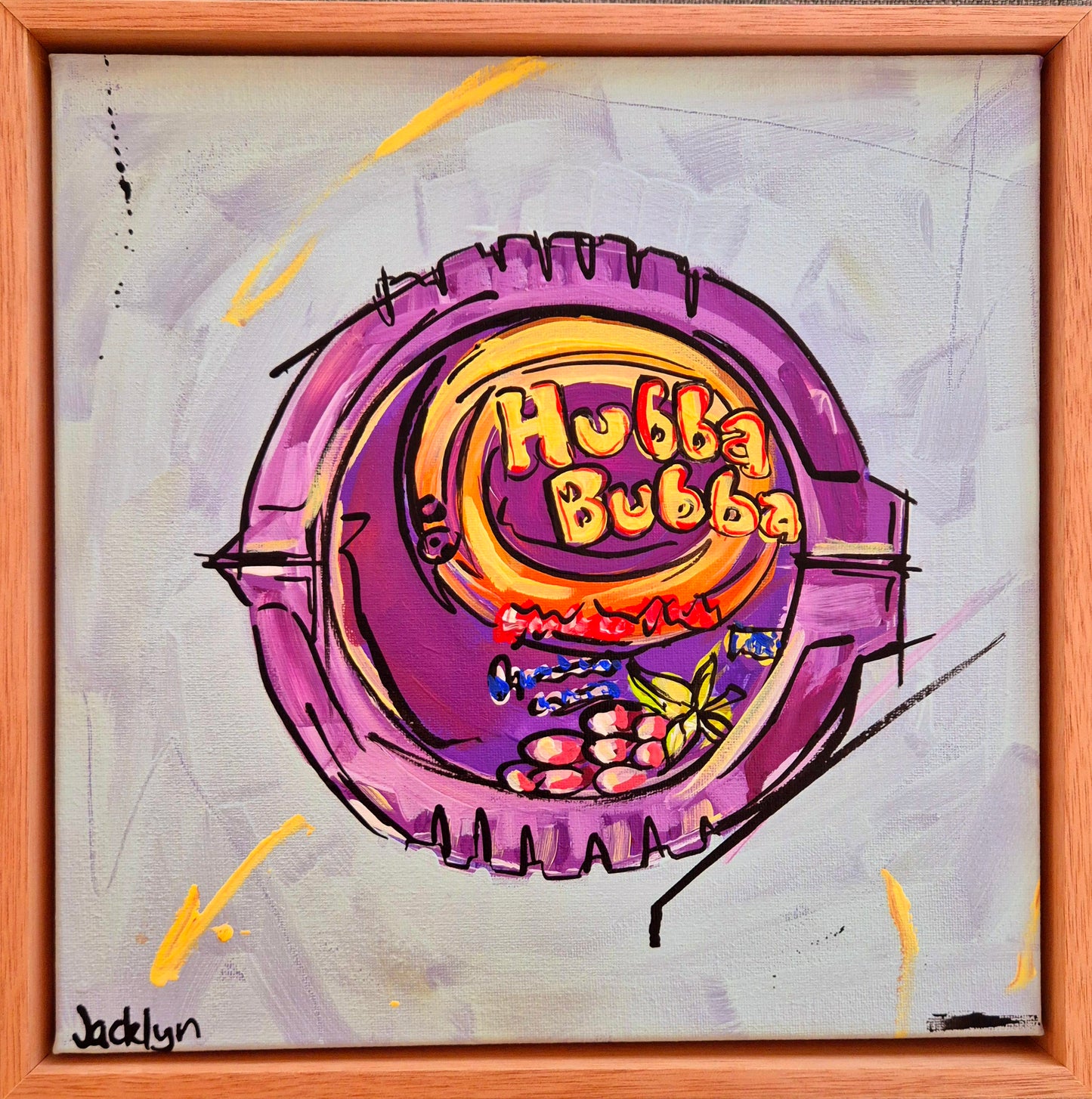 Grape Hubba Bubba | Original Artwork