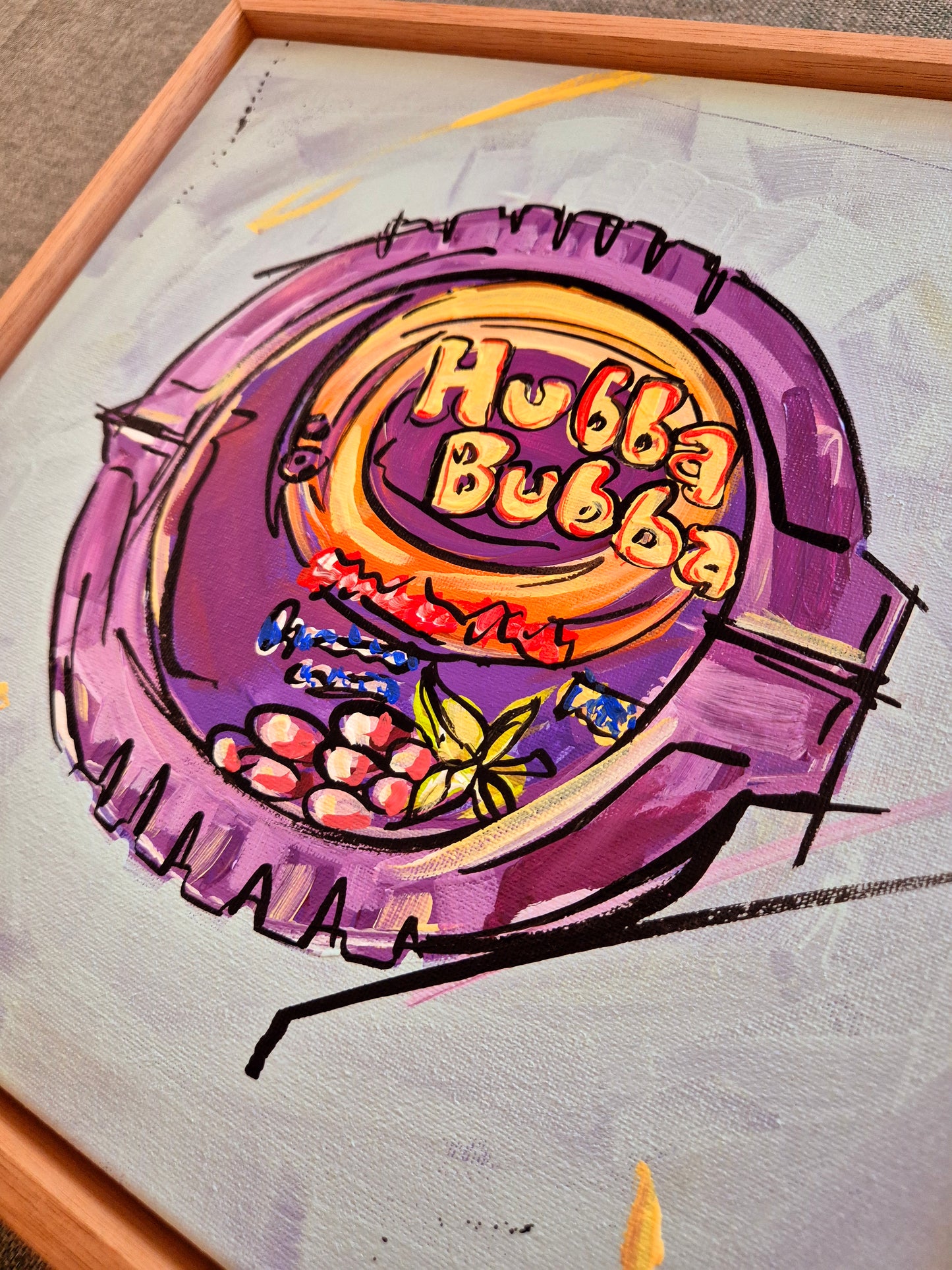 Grape Hubba Bubba | Original Artwork