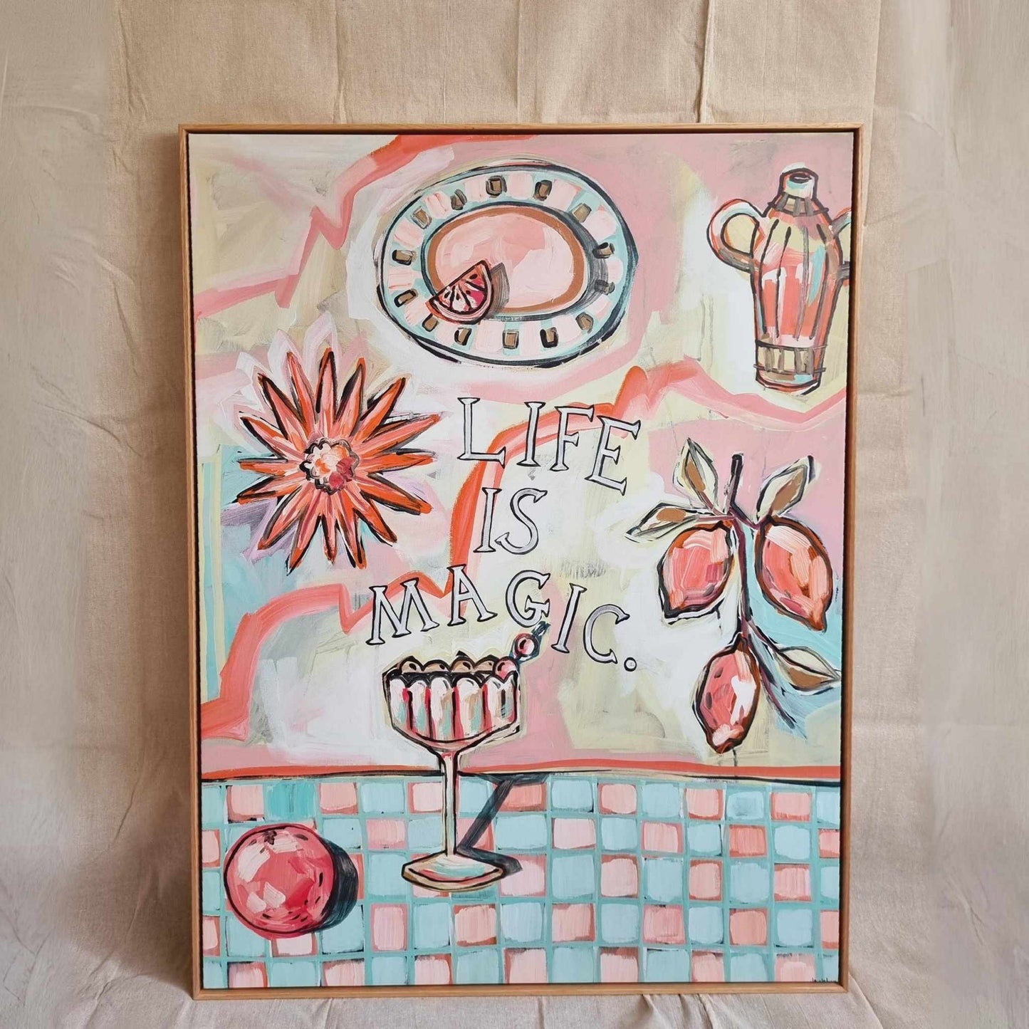 Pastel Life Is Magic | Limited Edition Print