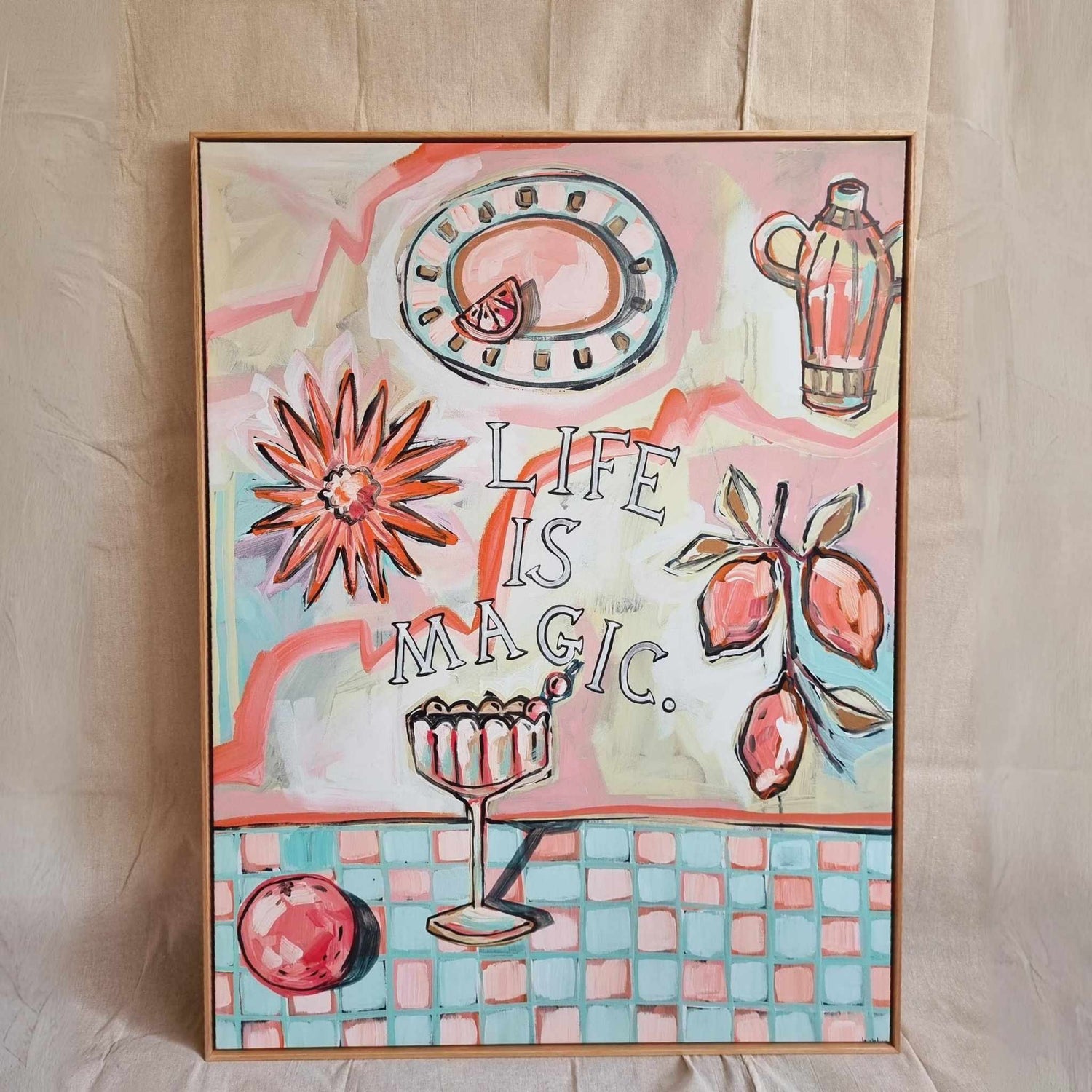 Pastel Life Is Magic | Limited Edition Print