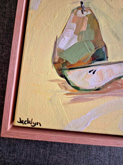 Pear (Yellow) | Mini Original Artwork