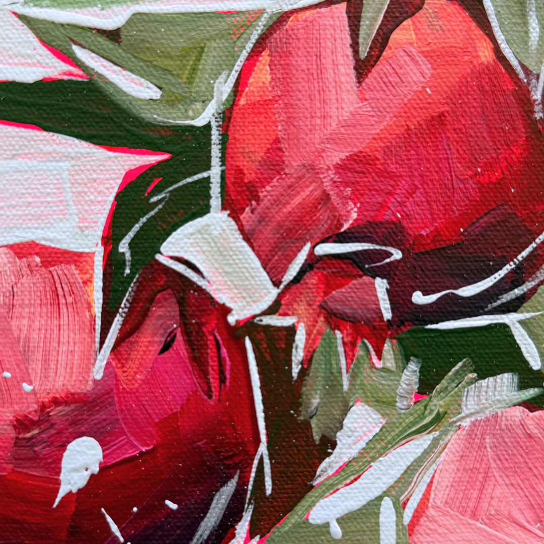 Pomegranate Tree | Mini Original Artwork