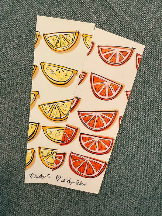 Bookmarks (Lemons & Oranges)