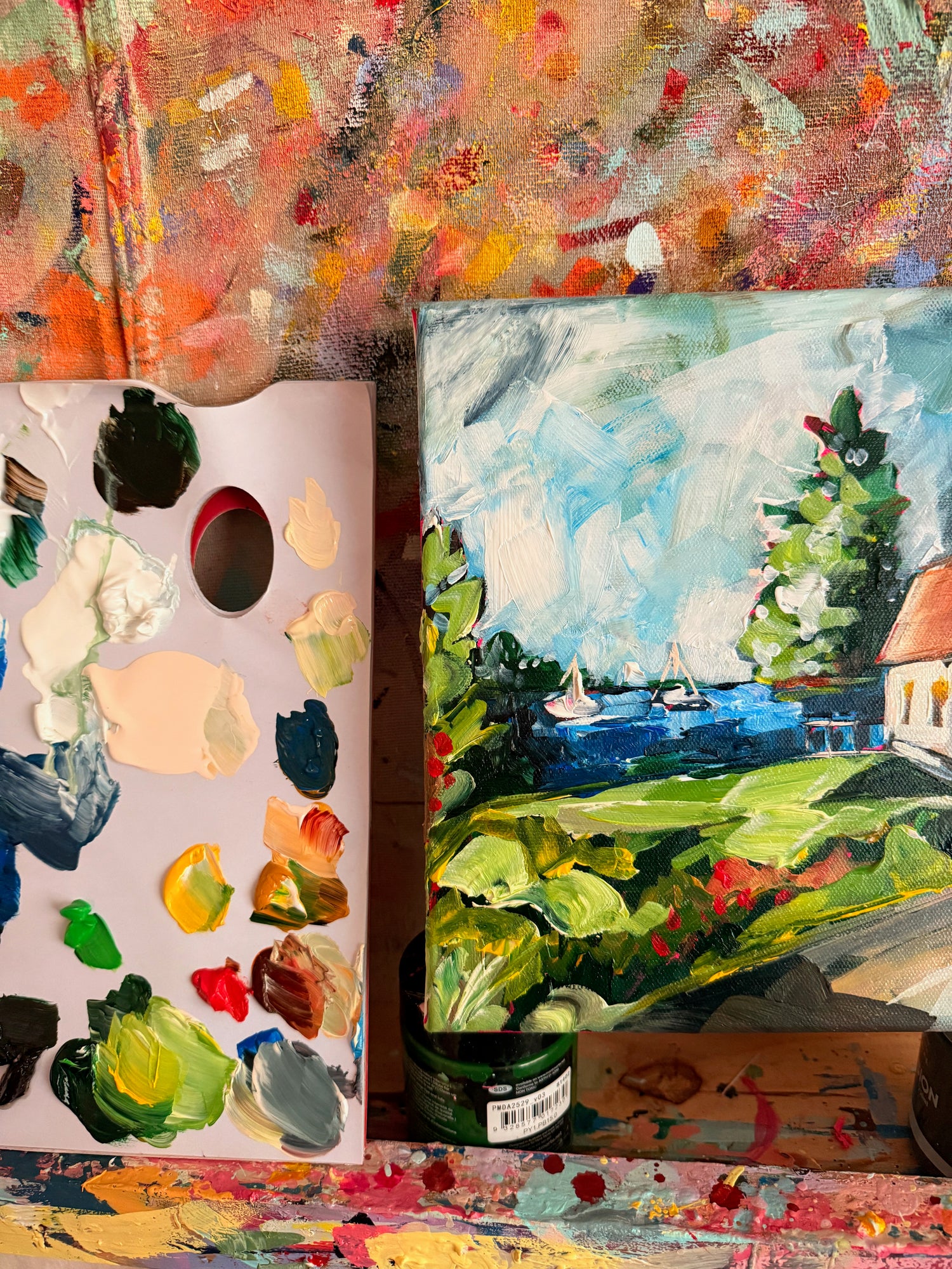 Cottage Landscape | Original Artwork