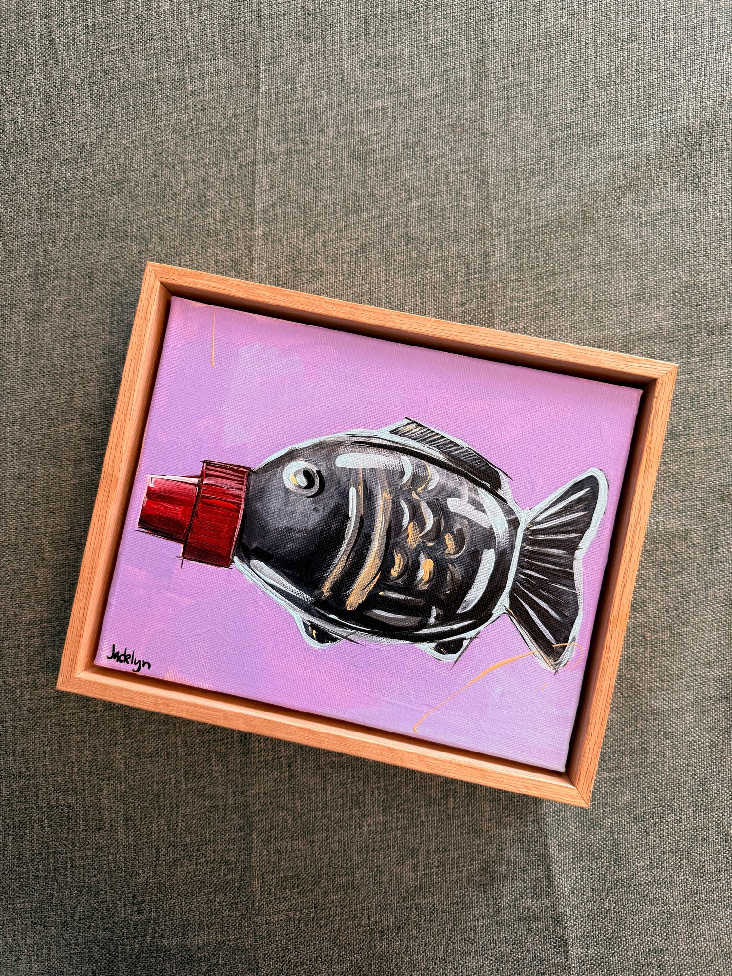 Sushi Soy Sauce | Mini Original Artwork