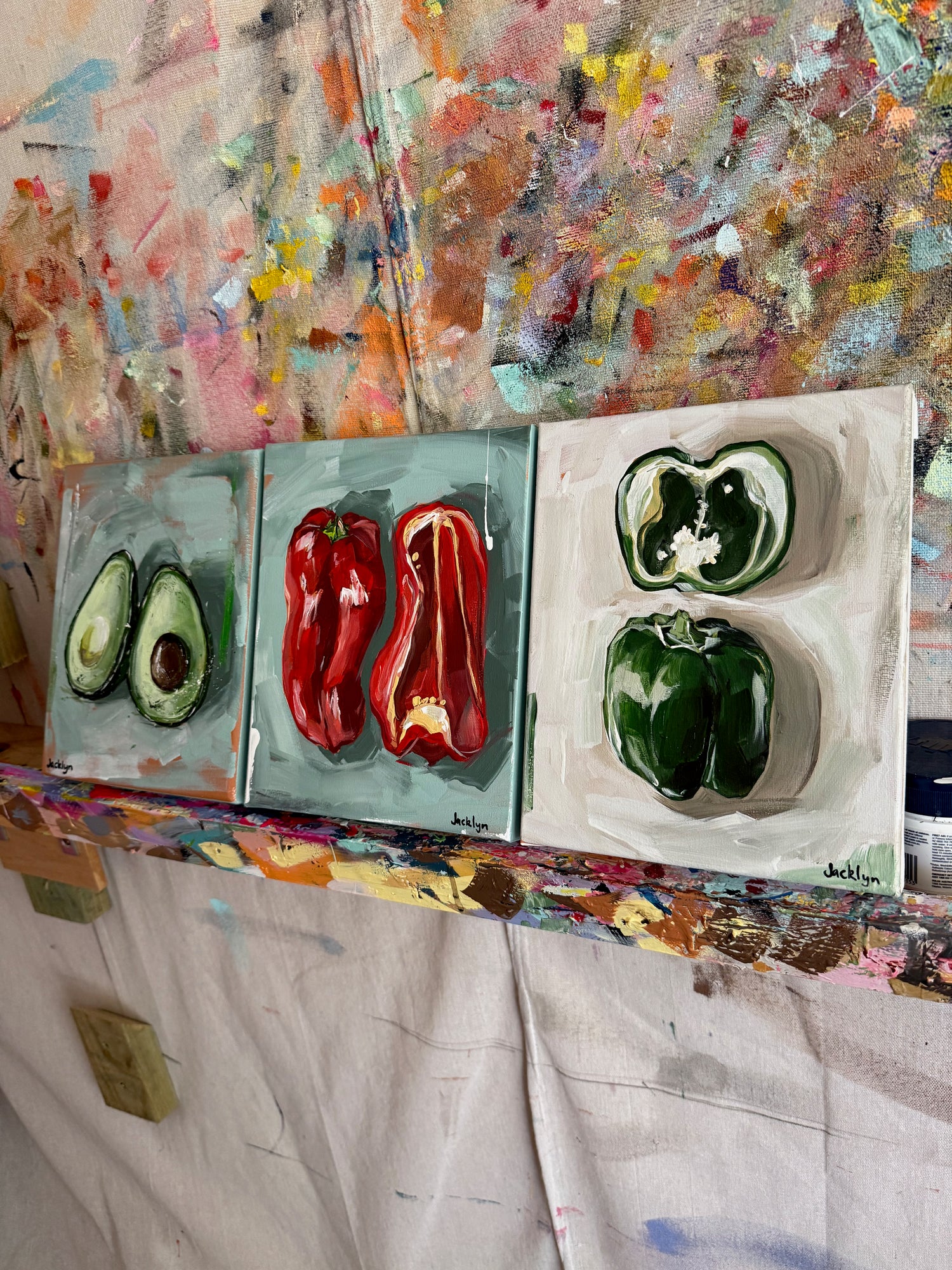 Capsicum | Mini Original Artwork