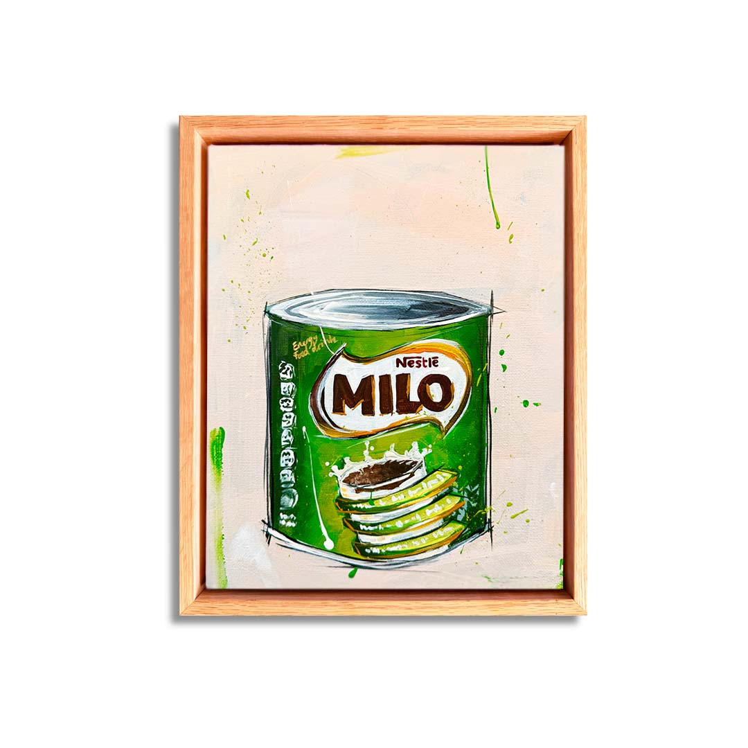 Choc Malt Drink | Mini Original Artwork