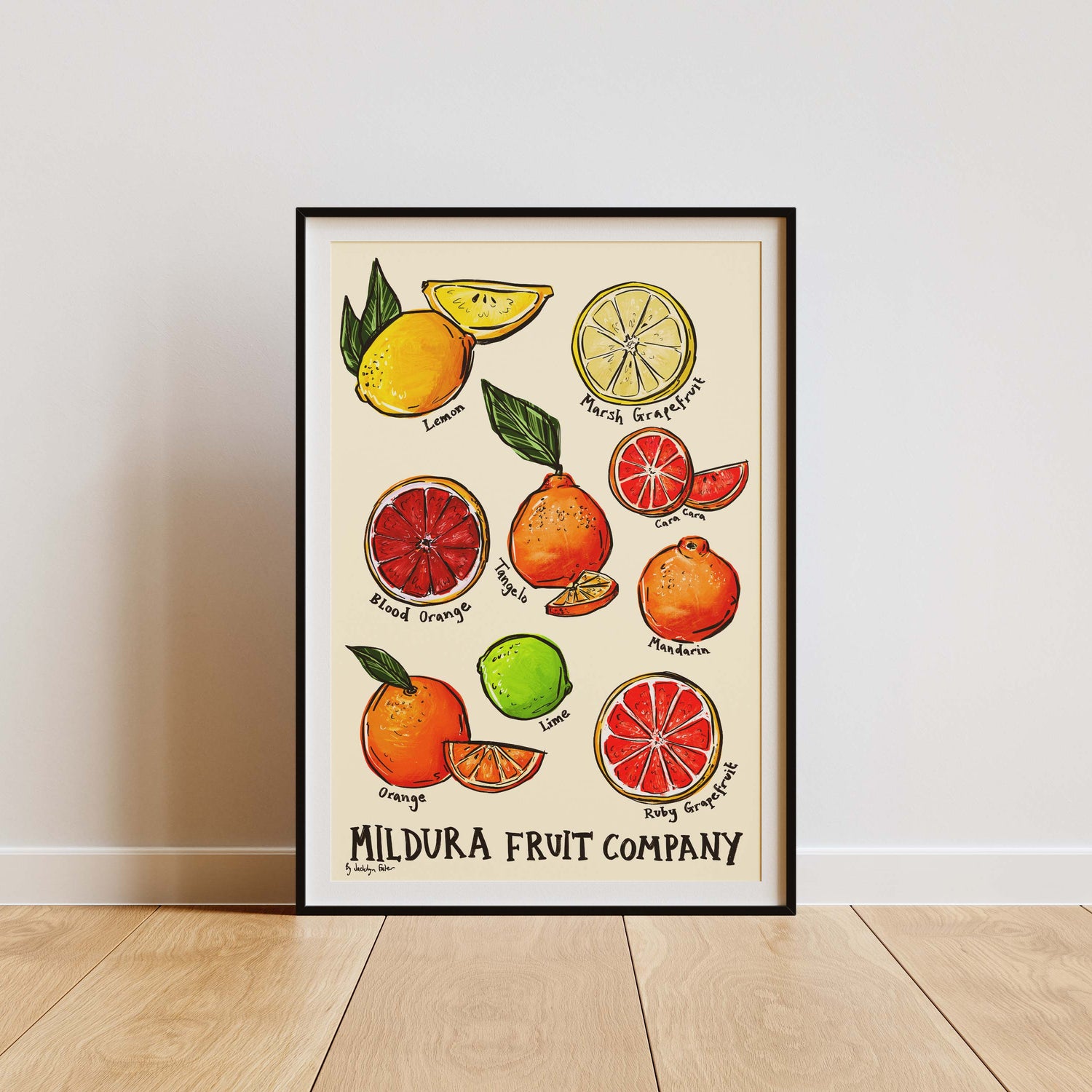 Mildura Fruit Company Citrus | Kitchen Poster Club