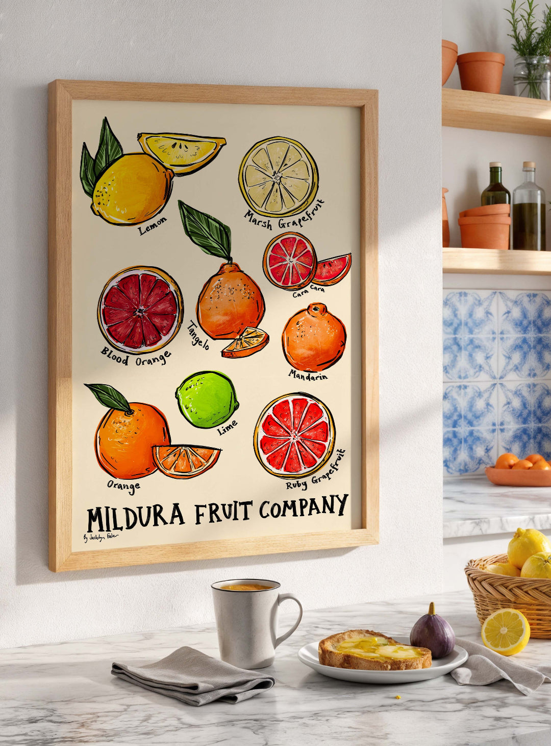 Mildura Fruit Company Citrus | Kitchen Poster Club