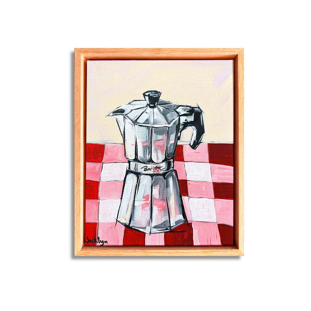 Moka Coffee Pot | Mini Original Artwork