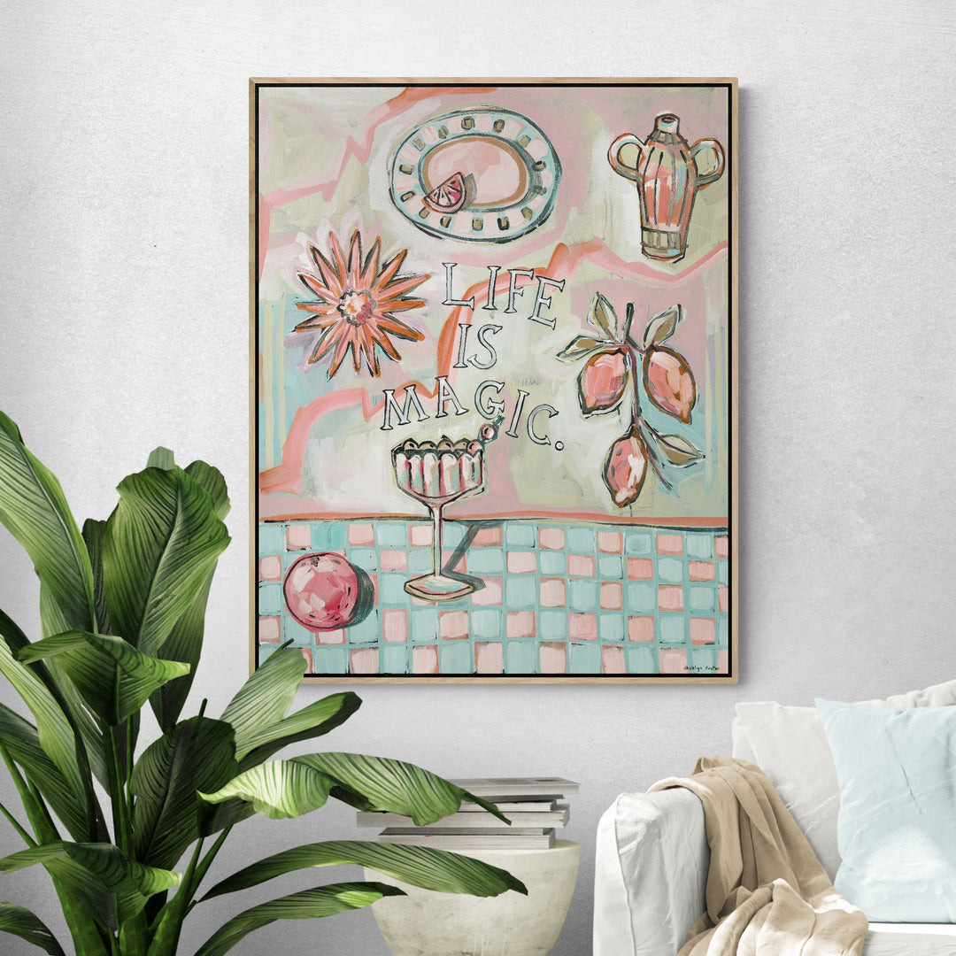Pastel Life Is Magic | Limited Edition Print