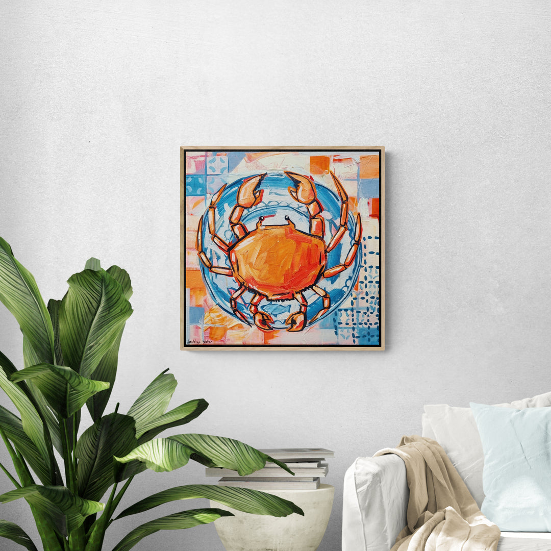Crabby with Table Cloth | Limited Edition Print