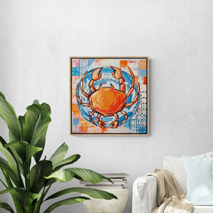 Crabby with Table Cloth | Limited Edition Print