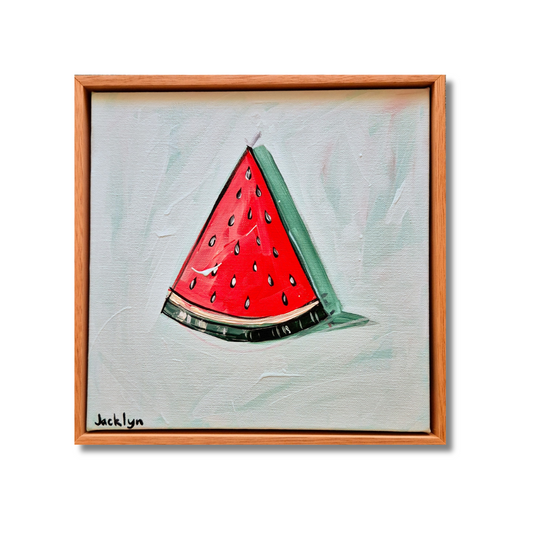 Watermelon Slice of Summer | Original Artwork