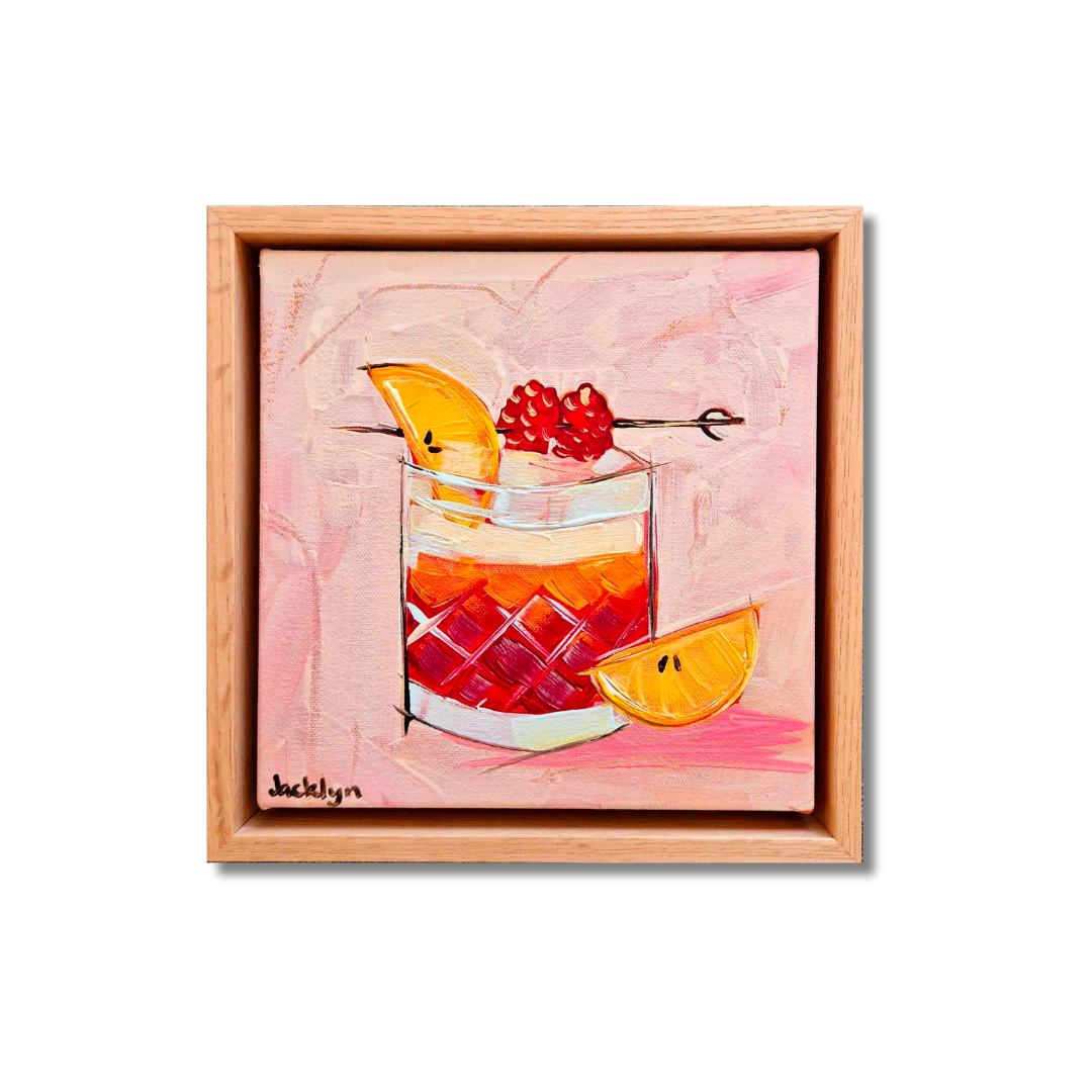 Citrus Cocktail | Mini Original Artwork