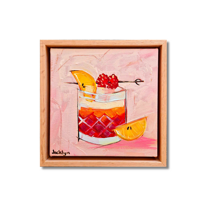 Citrus Cocktail | Mini Original Artwork