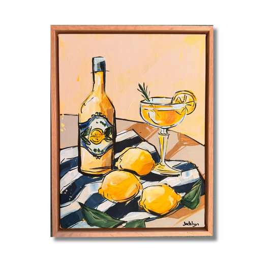 Limoncello Dreams | Lemon Original Artwork