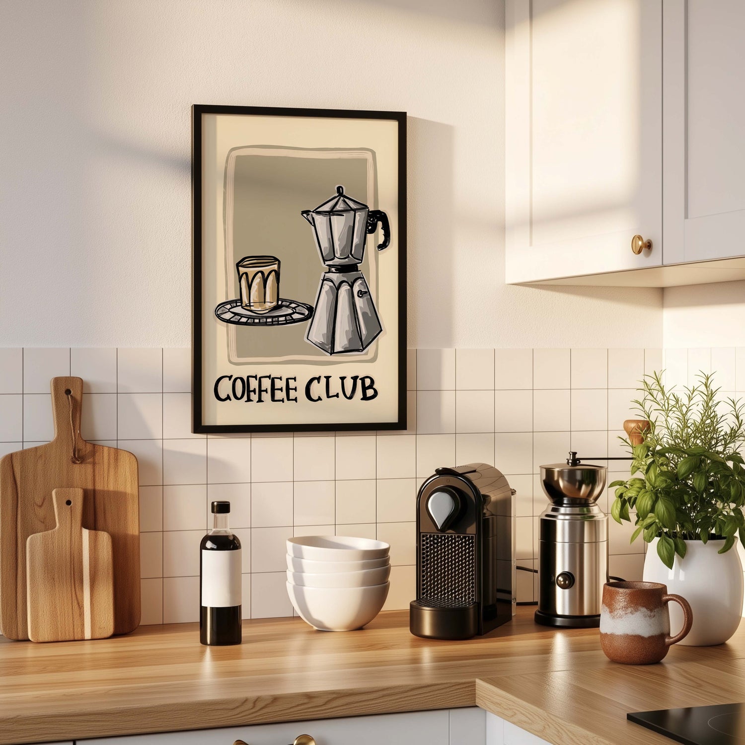 Coffee Club | Kitchen Poster Club