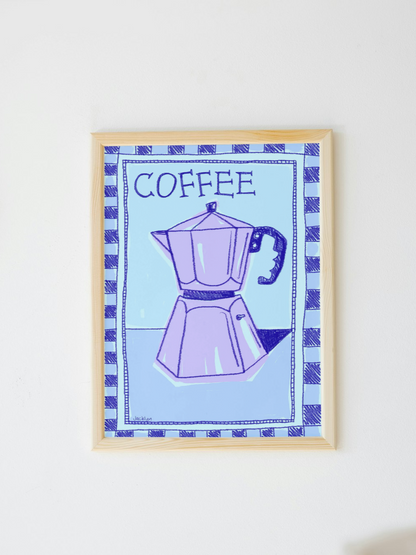 Morning Coffee Poster Print