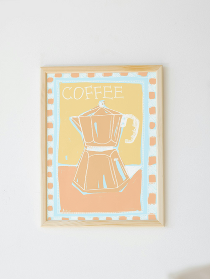 Morning Coffee Poster Print