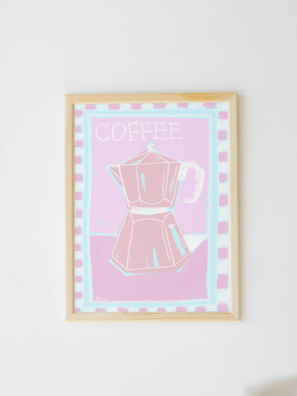 Morning Coffee Poster Print