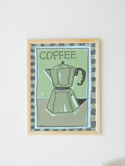 Morning Coffee Poster Print