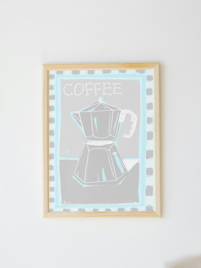 Morning Coffee Poster Print