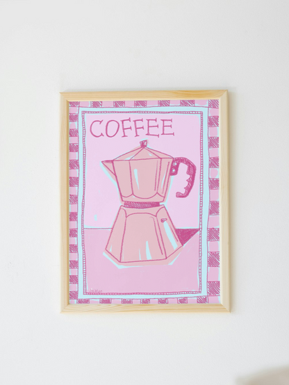 Morning Coffee Poster Print