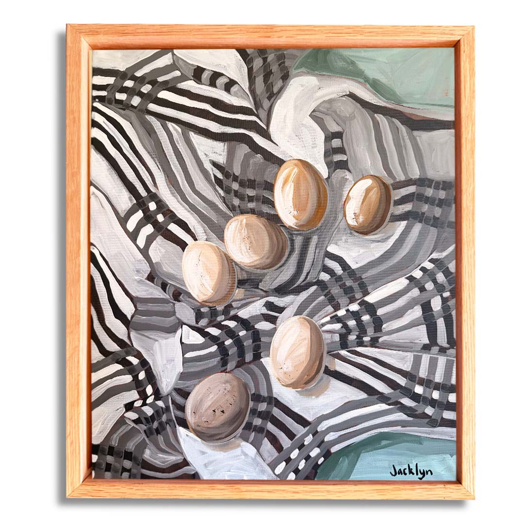 Baking With Eggs | Original Artwork