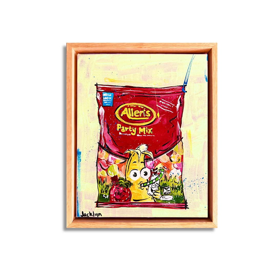 Party Mix Lollies | Mini Original Artwork