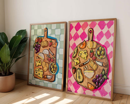 Char-CUTE-rie Board GREEN | Paper Print