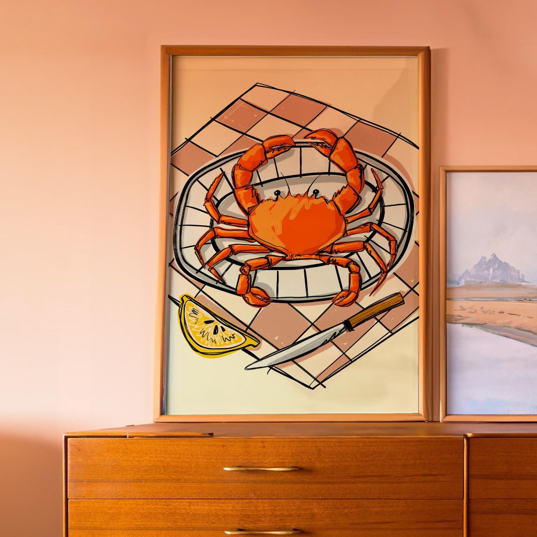 Crab | Kitchen Poster Club