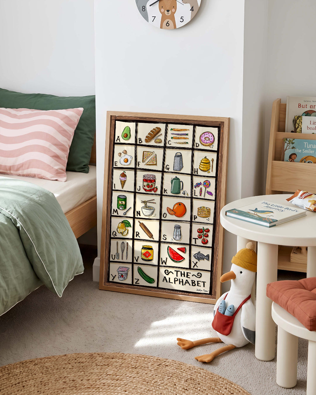 A-Z Alphabet Poster Print