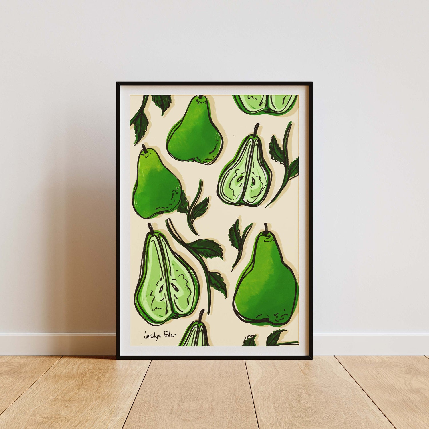 Pears | Kitchen Poster Club
