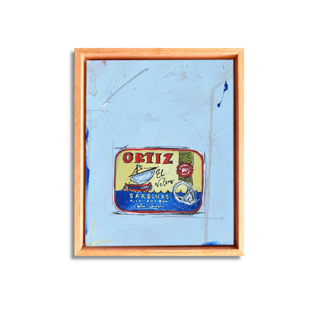 Sardine Tin | Mini Original Artwork