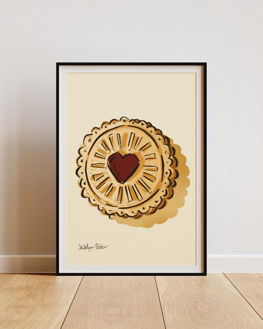 Strawberry Jam Shortbread | Biscuits & Cookies