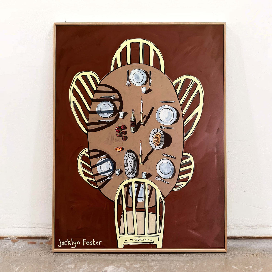 The Grown Up Dinner Party | Original Artwork