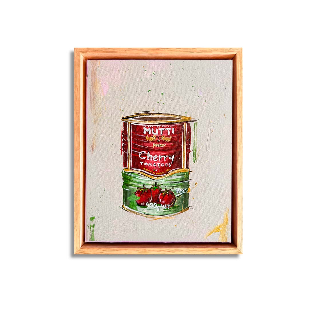 Tinned Tomatoes | Mini Original Artwork