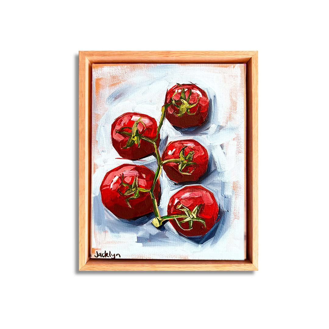 Tomatoes On The Vine | Mini Original Artwork