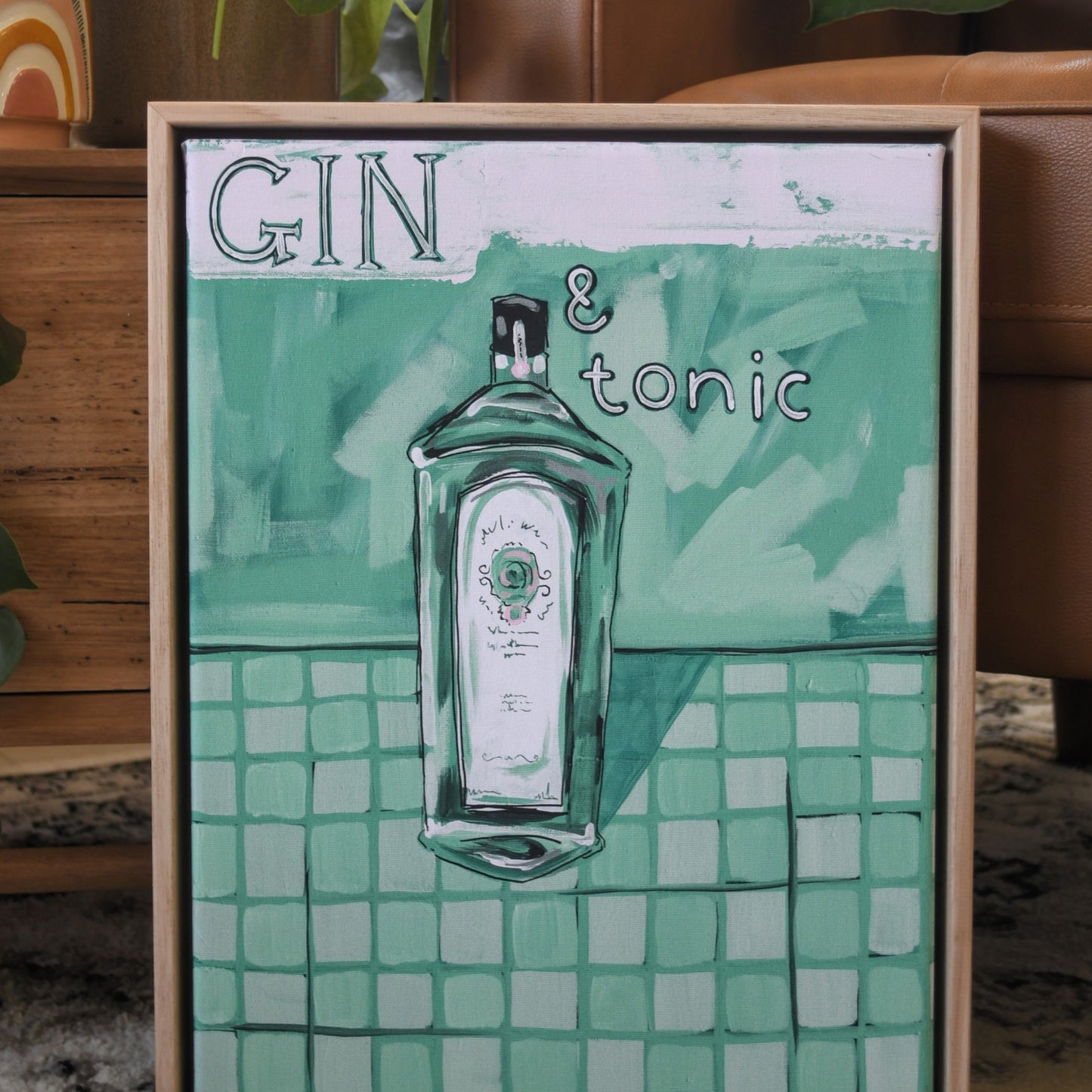 Pastel Print - Gin & Tonic
